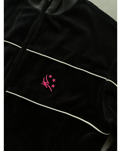 Velour Track Jacket