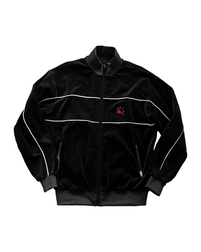 Velour Track Jacket